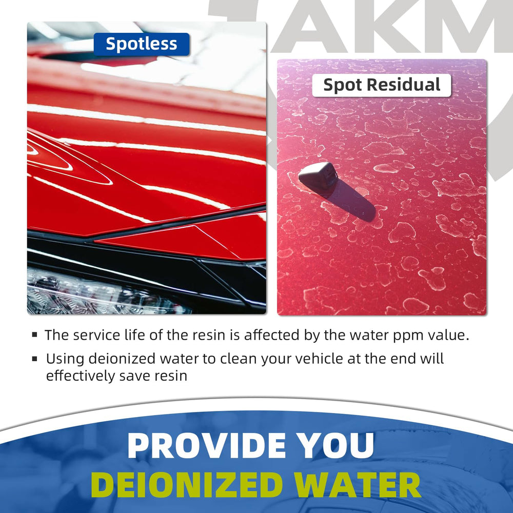 AKM deionized water system tank design enables long-term use