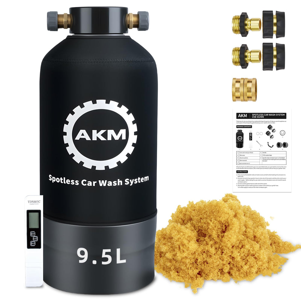 AKM Spotless Water System front view ready for car wash