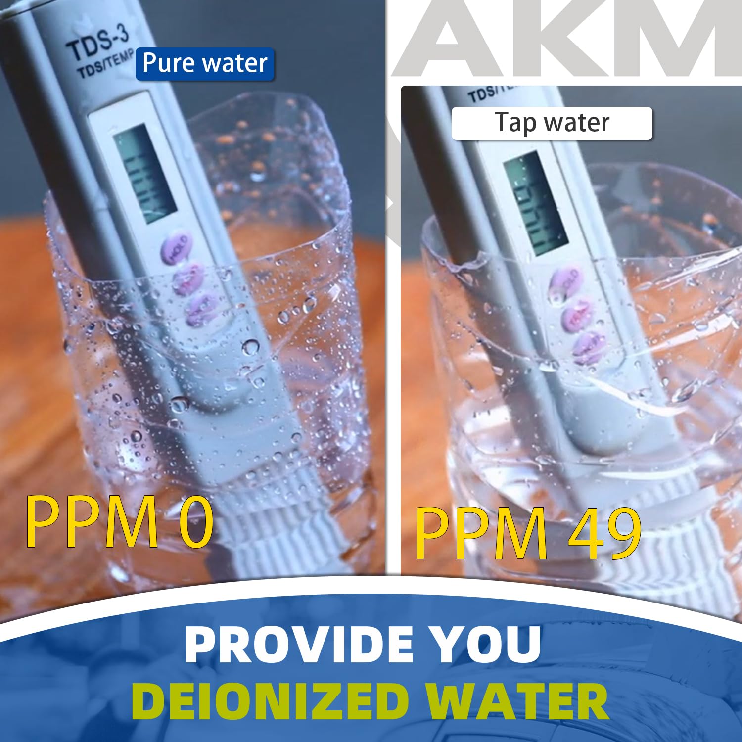 AKM Spotless Water System in use on a vehicle for a spotless finish