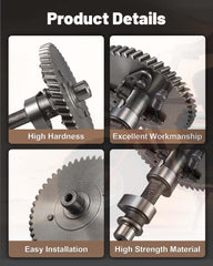 AKSGKGQ 308 camshaft top view indicates centered timing for consistent power