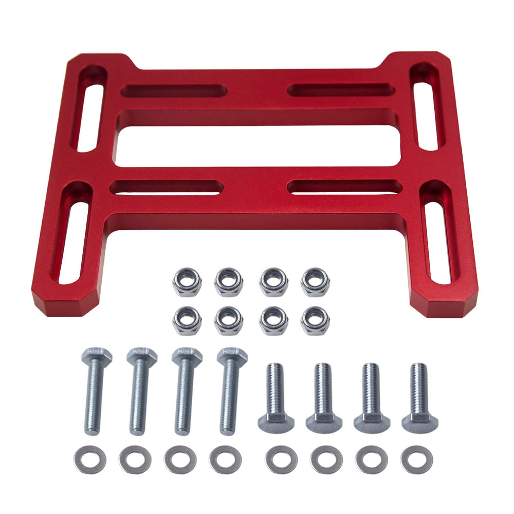 AKSGKGQ light-weight mounting plate for Predator 212 solidly supports engine fitment and reduces vibration