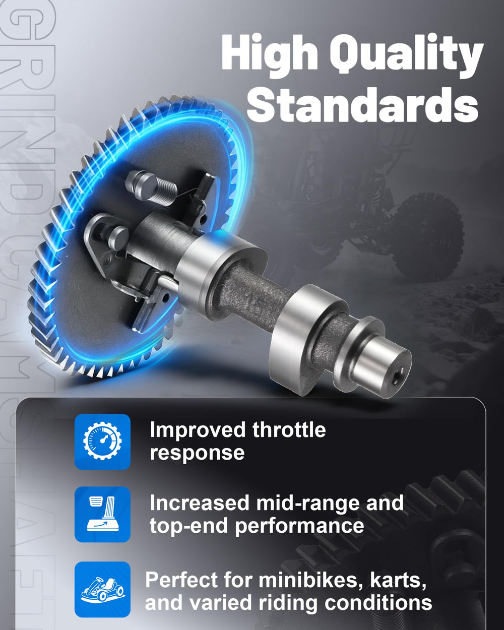 AKSGKGQ premium durability materials ensure reliable, long-lasting engine parts.