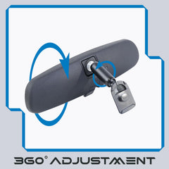 AKSOLONT Honda rear view mirror for Civic, reduces glare at night