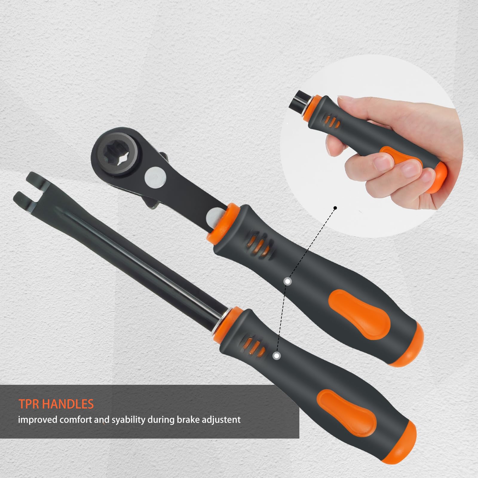 AKSOVA automatic slack release tool shown for smooth brake actuator operation