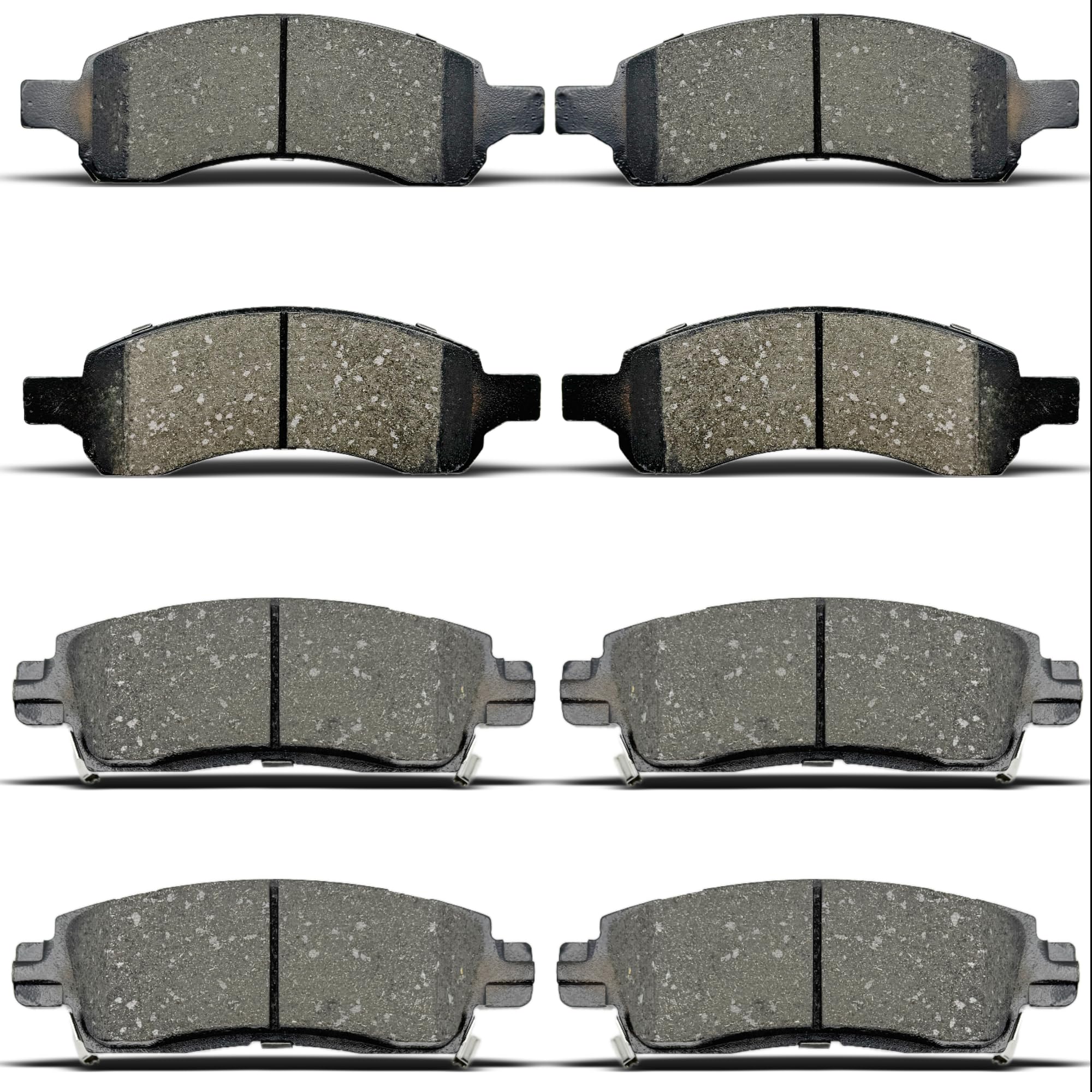 ALADICHE front brake pads set for Buick/GM models offering balanced braking.