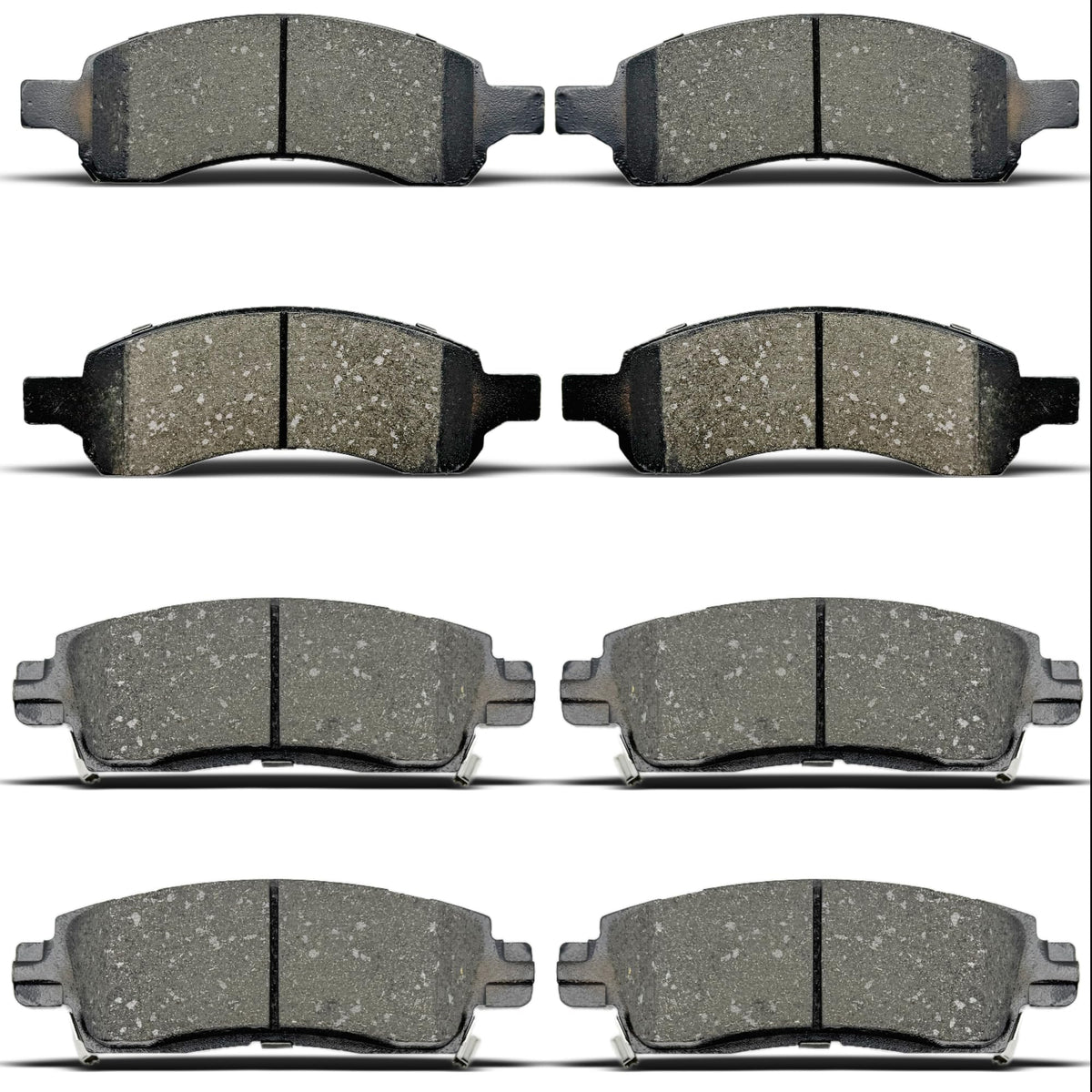 ALADICHE front brake pads set for Buick/GM models offering balanced braking.