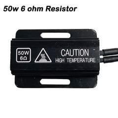 Alady high/low beam resistors close-up highlighting rugged wiring for reliable operation
