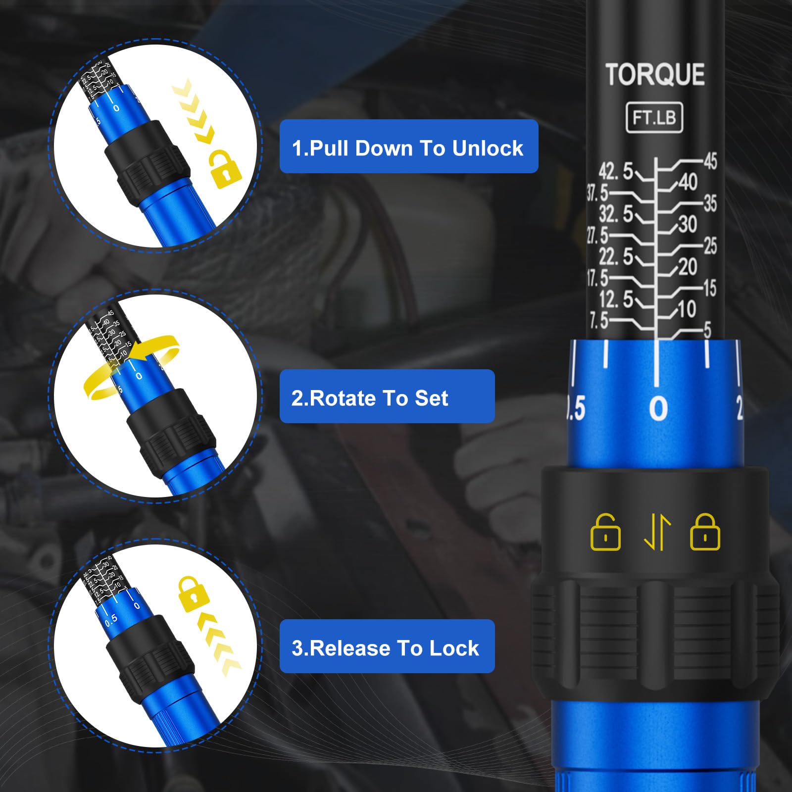 ALAIAL extension bars extend reach in tight engine bays