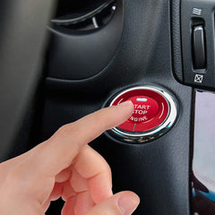 ALETAI push start cover on Infiniti QX56 guards against scratches with style.