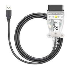 Alchiauto K-DCAN cable with EDIABAS setup enables BMW diagnostics