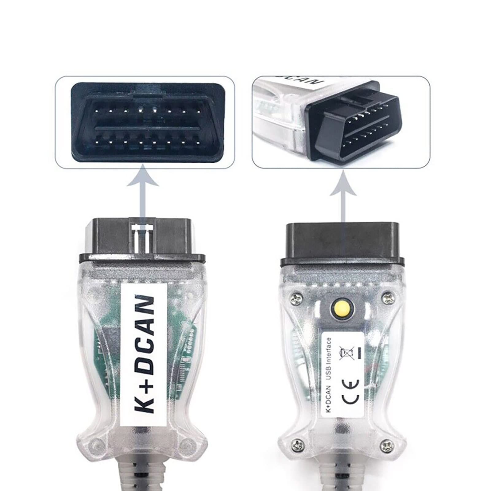 Alchiauto K-DCAN cable press switch for stable connections