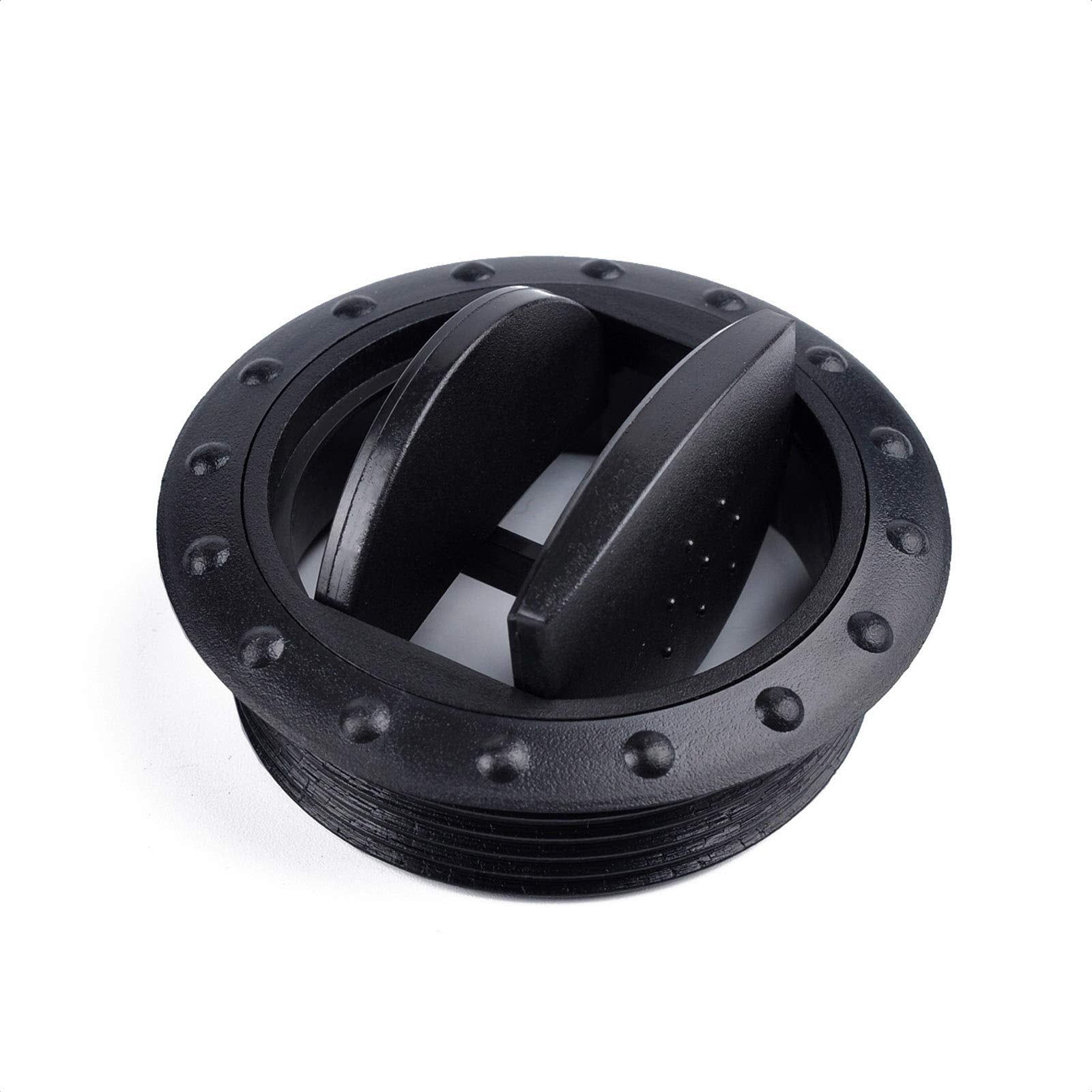 ALEOED black ABS plastic air deflector for durable use