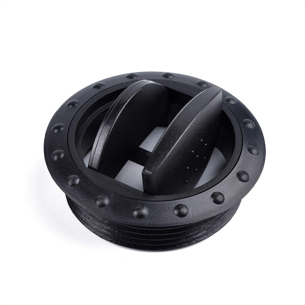 ALEOED black ABS plastic air deflector for durable use