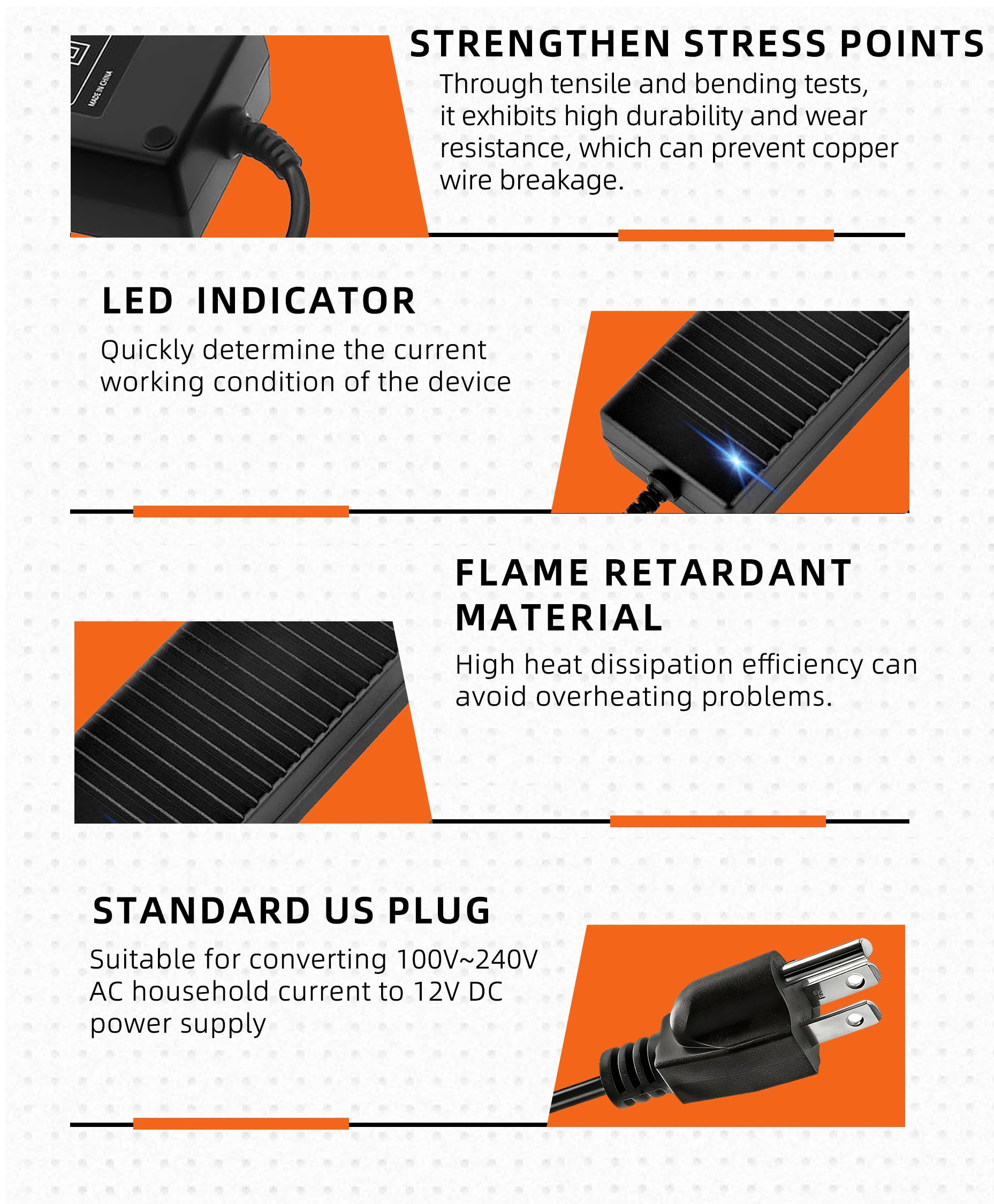 Aletbo adapter powers car vacuum and tire inflator when plugged into outlet.