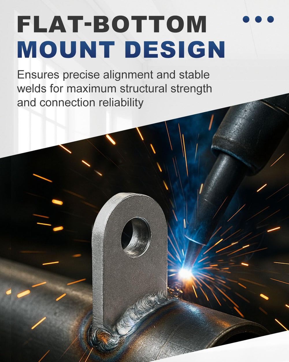 Alffun weld tabs support MIG, TIG, and Stick welding versatility.