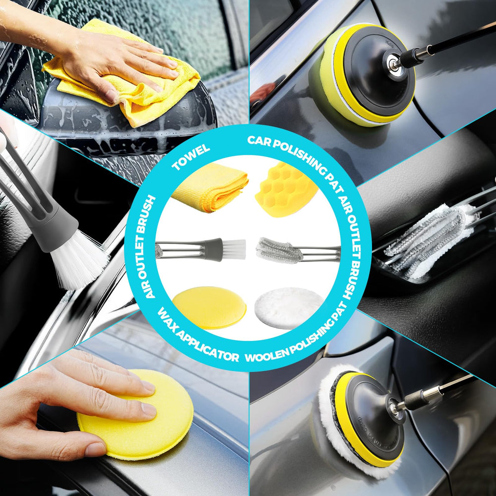ALFLOD interior cleaning tools simplify detailing inside the cabin.