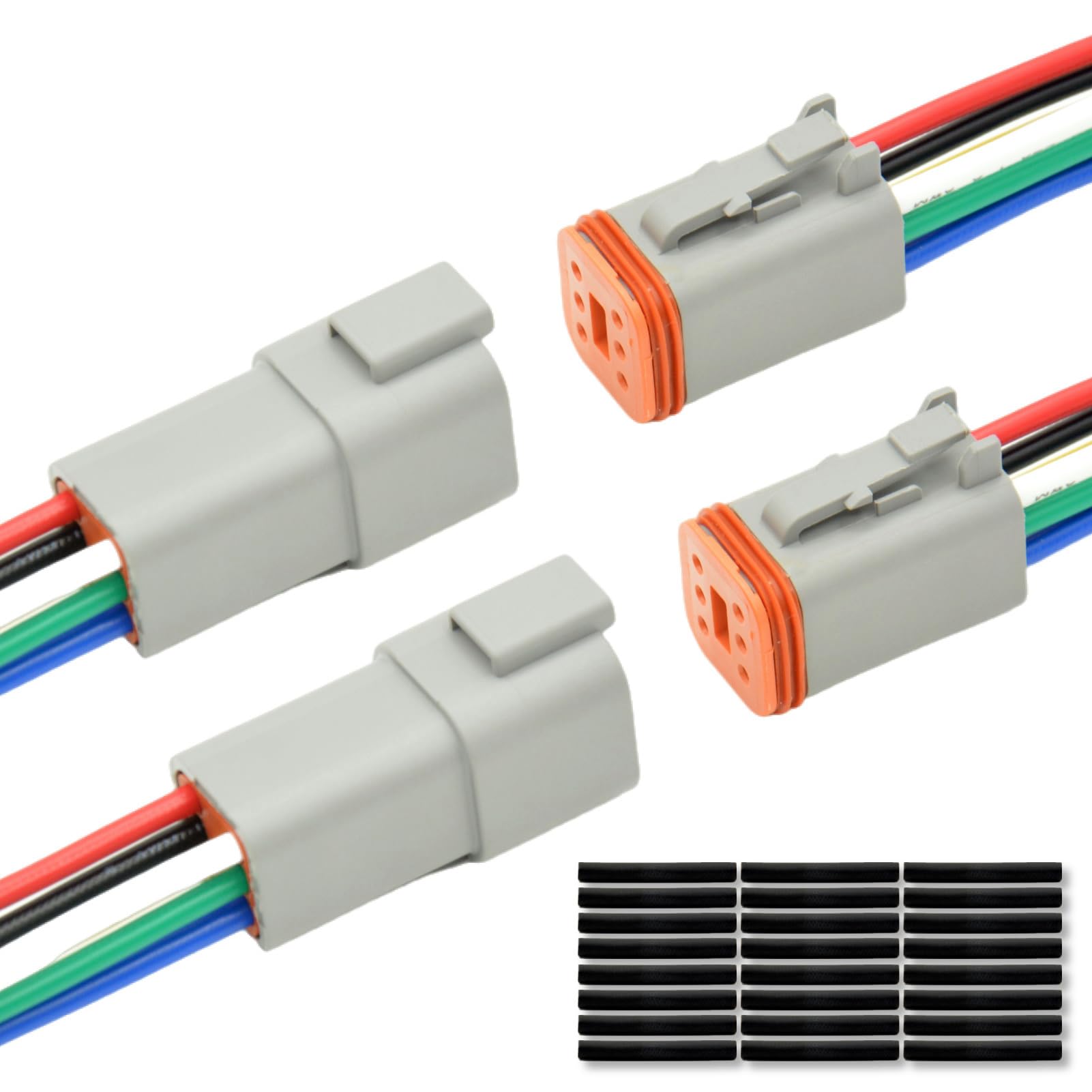 ALFOCI deutsch-6pin-connector-kit for durable automotive wiring connections.