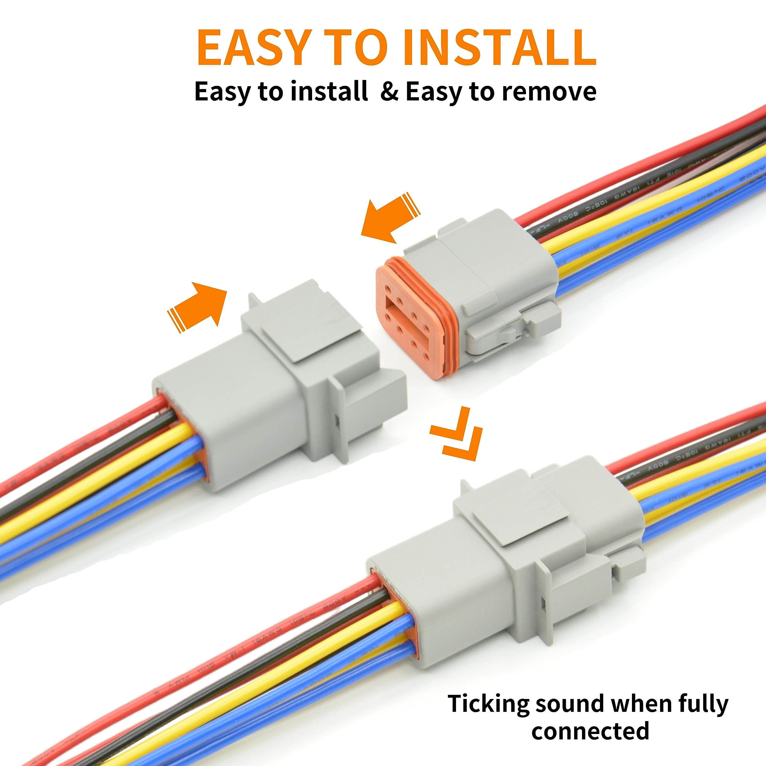 ALFOCI waterproof heat shrink tubes provide sealed, durable joints