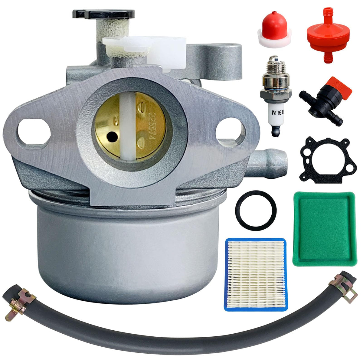 ALFUL Ruixing 799866 carburetor main view showing broad mower compatibility.