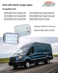 Algrix 9W, 600 lumens dome light delivers reliable cargo space lighting