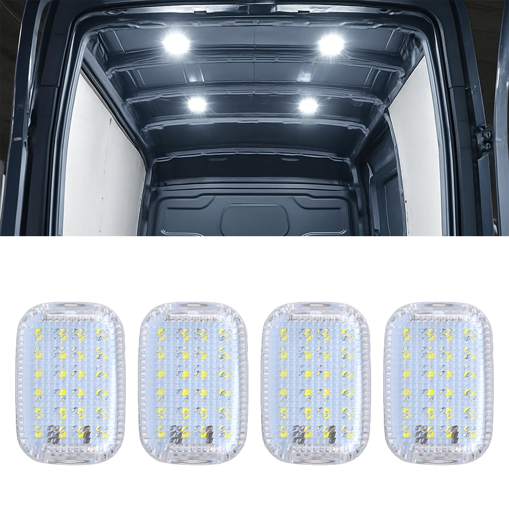 Algrix LED dome light with clear lens improves cargo-area visibility during loading