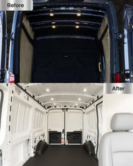 Algrix interior 6000K dome light provides bright cabin illumination for Ford Transit