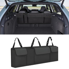 Alieemo car trunk organizer folding bag demonstrates compact travel storage