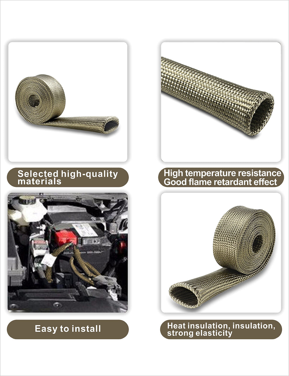 Alioncar high-temperature protection withstands up to 2500 degrees intermittently