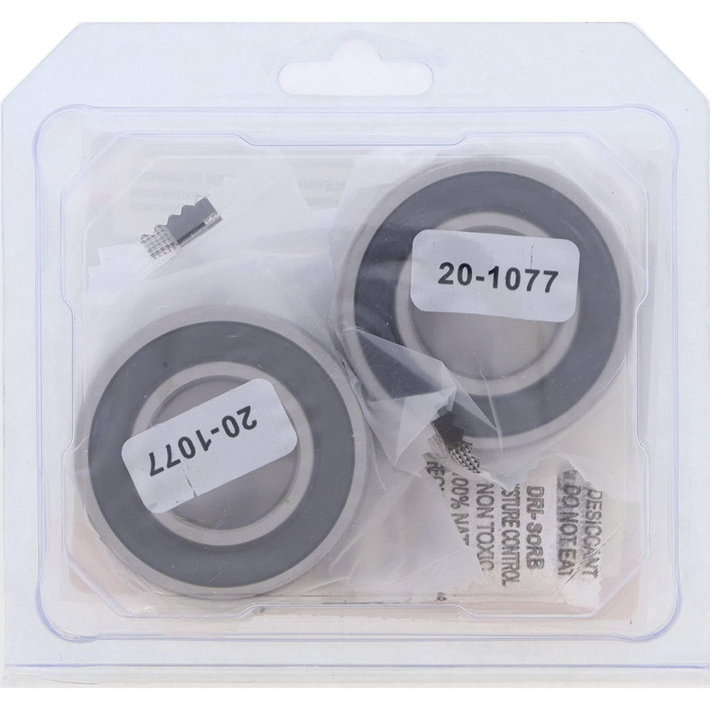 All Balls Racing 25-1571 seals double lip, improved seal life.