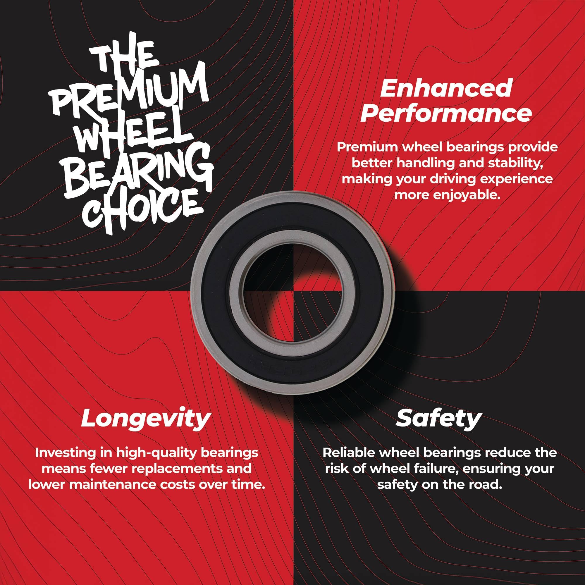 All Balls Racing 25-1571 warranty card highlighting 1-year protection.