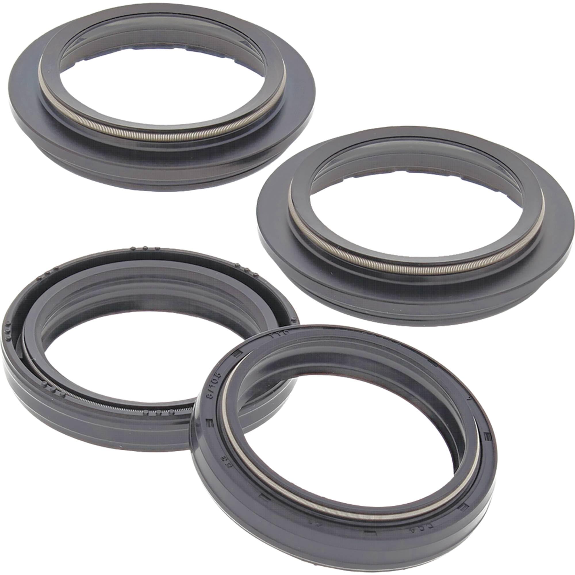 All Balls Racing 56-129 fork seals for Honda, Kawasaki, Suzuki, Yamaha, smooth operation and durability