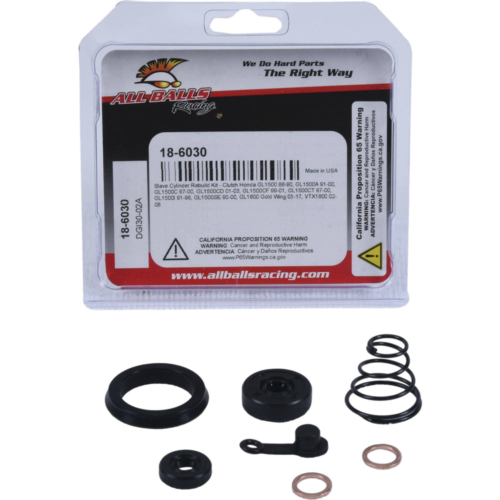 All Balls kit with tools and hardware for easy installation
