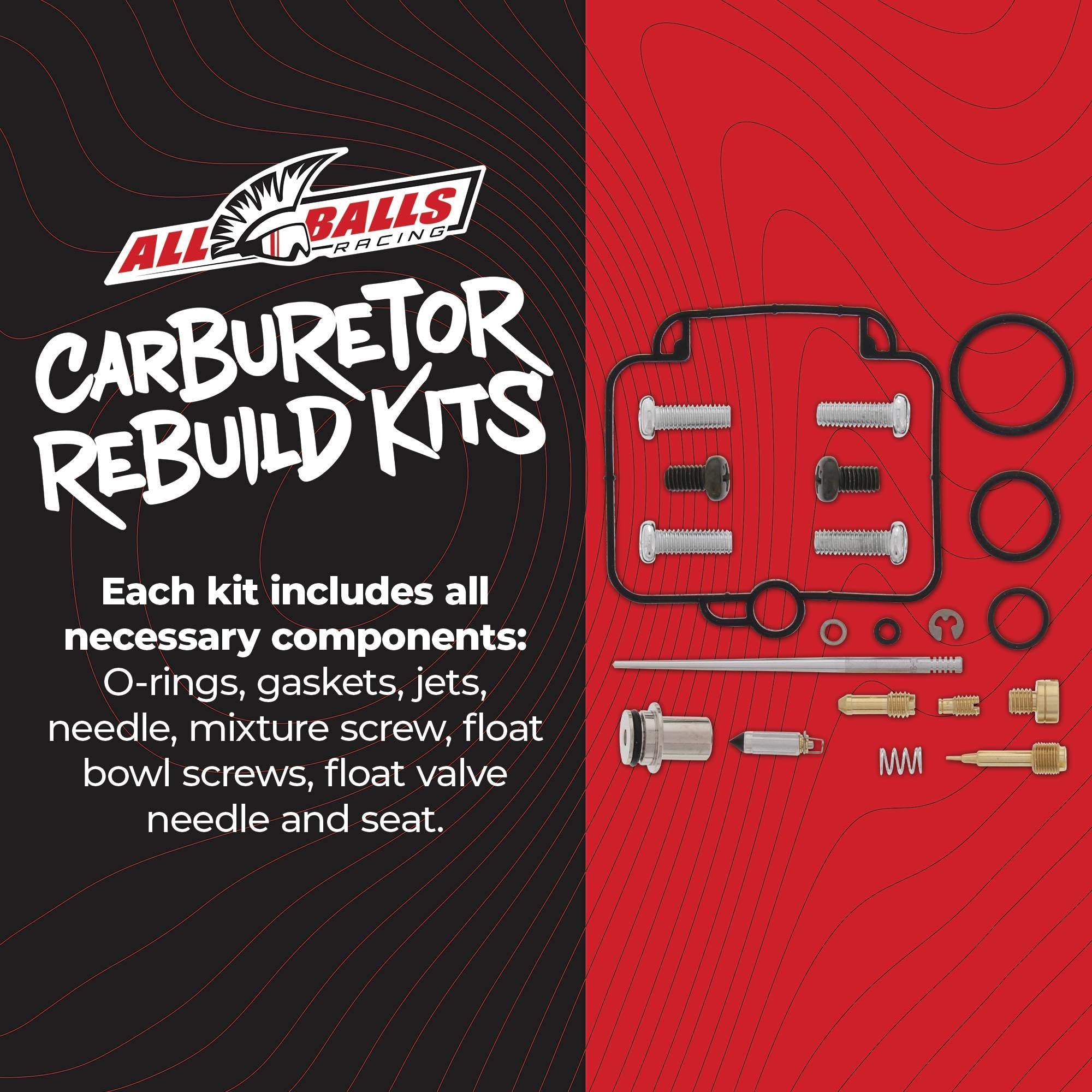 Polaris Sportsman 500 4x4 carb kit by All Balls fits 2001-2013