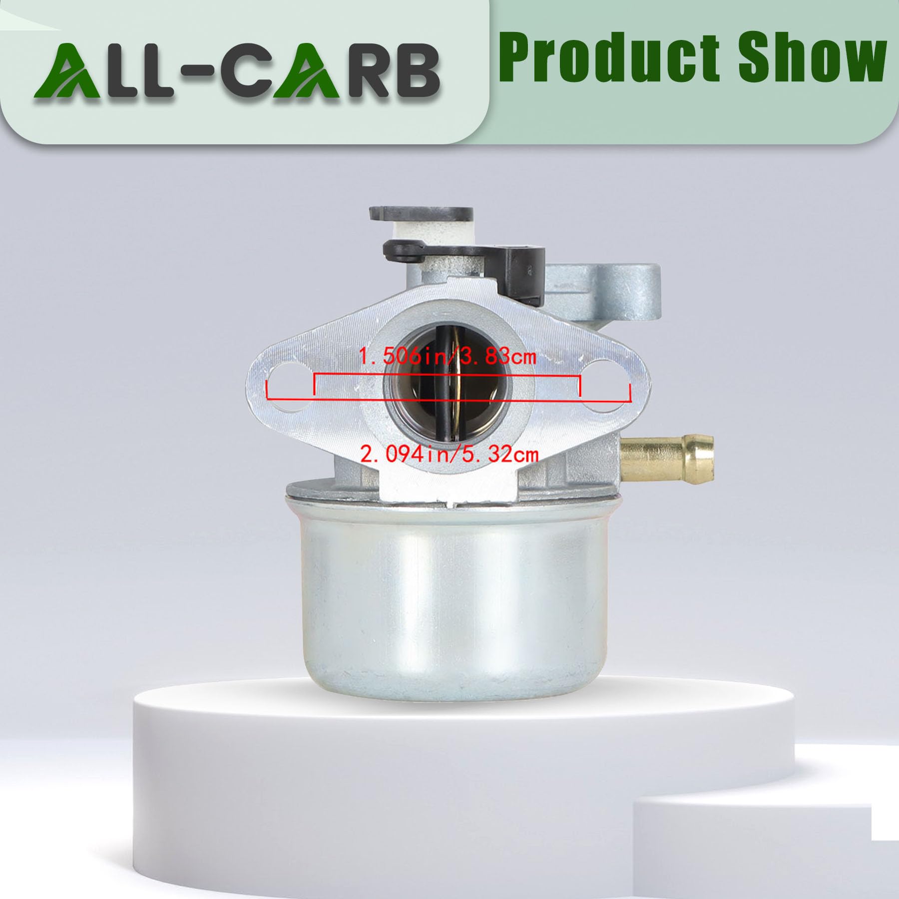 ALL-CARB air filter and spark plug kit freshens intake for smoother operation.