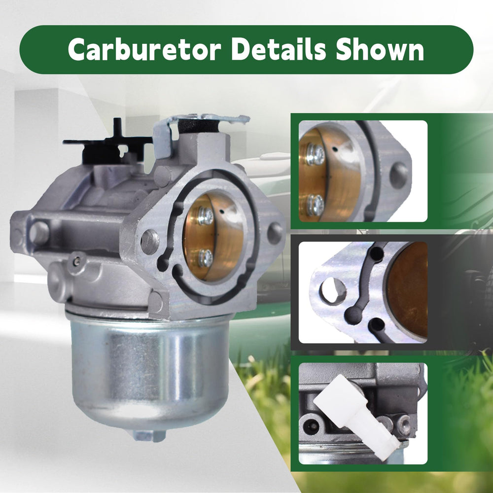 All-CARB carburetor detail image showing mounting points and linkages.
