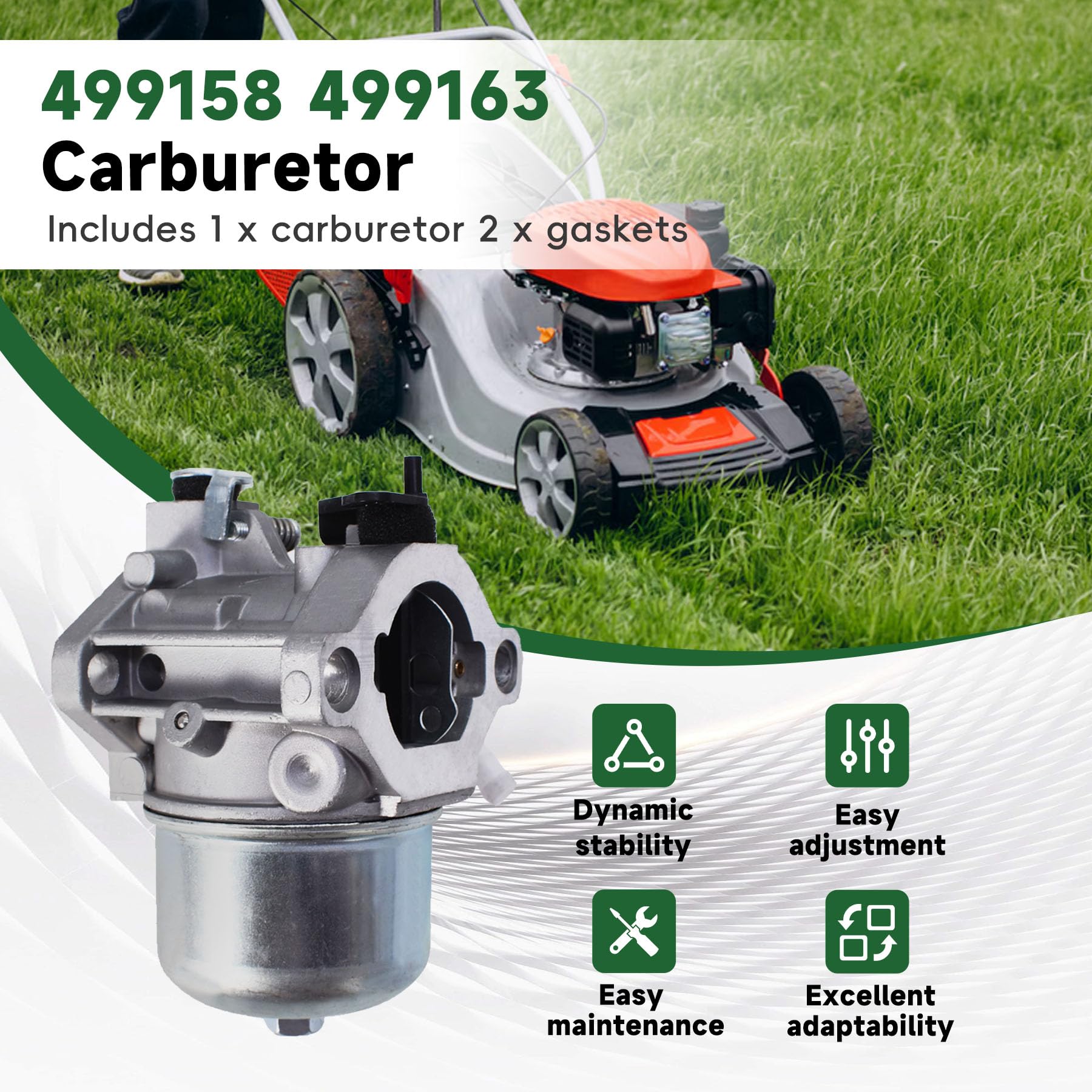 All-CARB carburetor installation guide for quick on-site replacement.