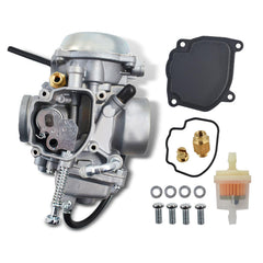 ALL-CARB carburetor for Polaris Sportsman 335 front view shows precise fit for easy replacement.