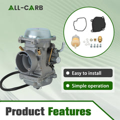 ALL-CARB Polaris Sportsman 400 side view carburetor offers stable performance and quick maintenance.