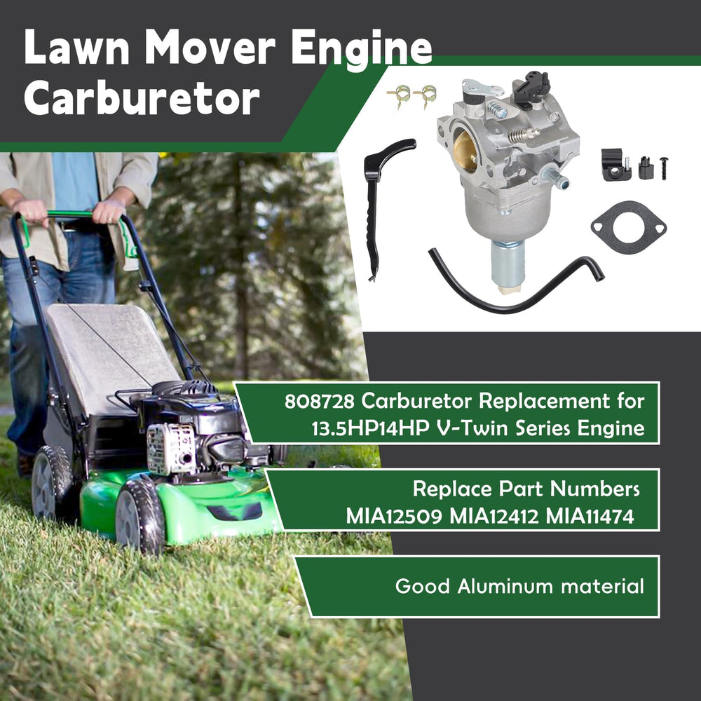 ALL-CARB carburetor replacement supports 31F707/350777 engines for smoother throttle response.