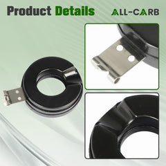 ALL-CARB compatibility chart image showing Johnson Evinrude models, helping correct part selection.