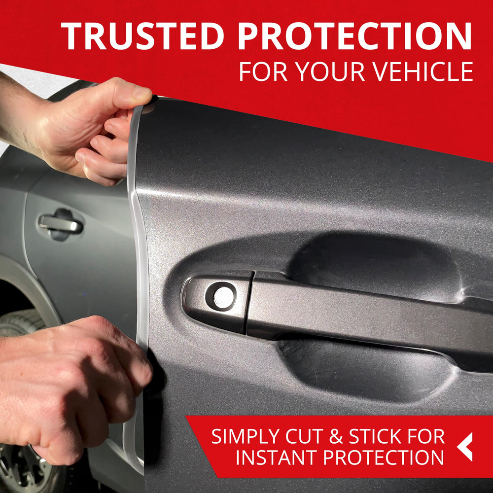 All-Fit Automotive adhesive door edge molding sticks easily for tool-free, secure install.