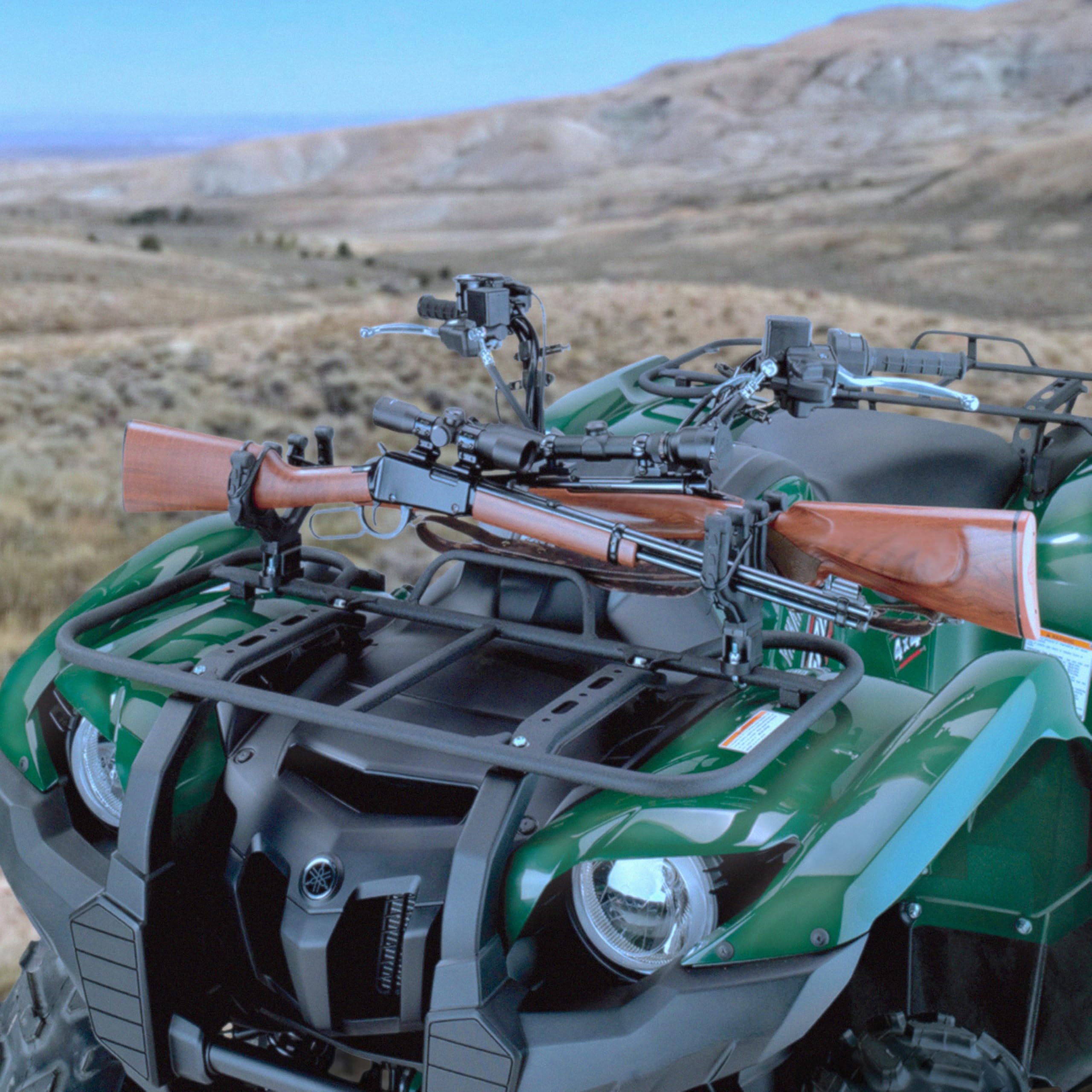 All Rite Graspur ATV2 soft rubber spurs cushion gear during transport.
