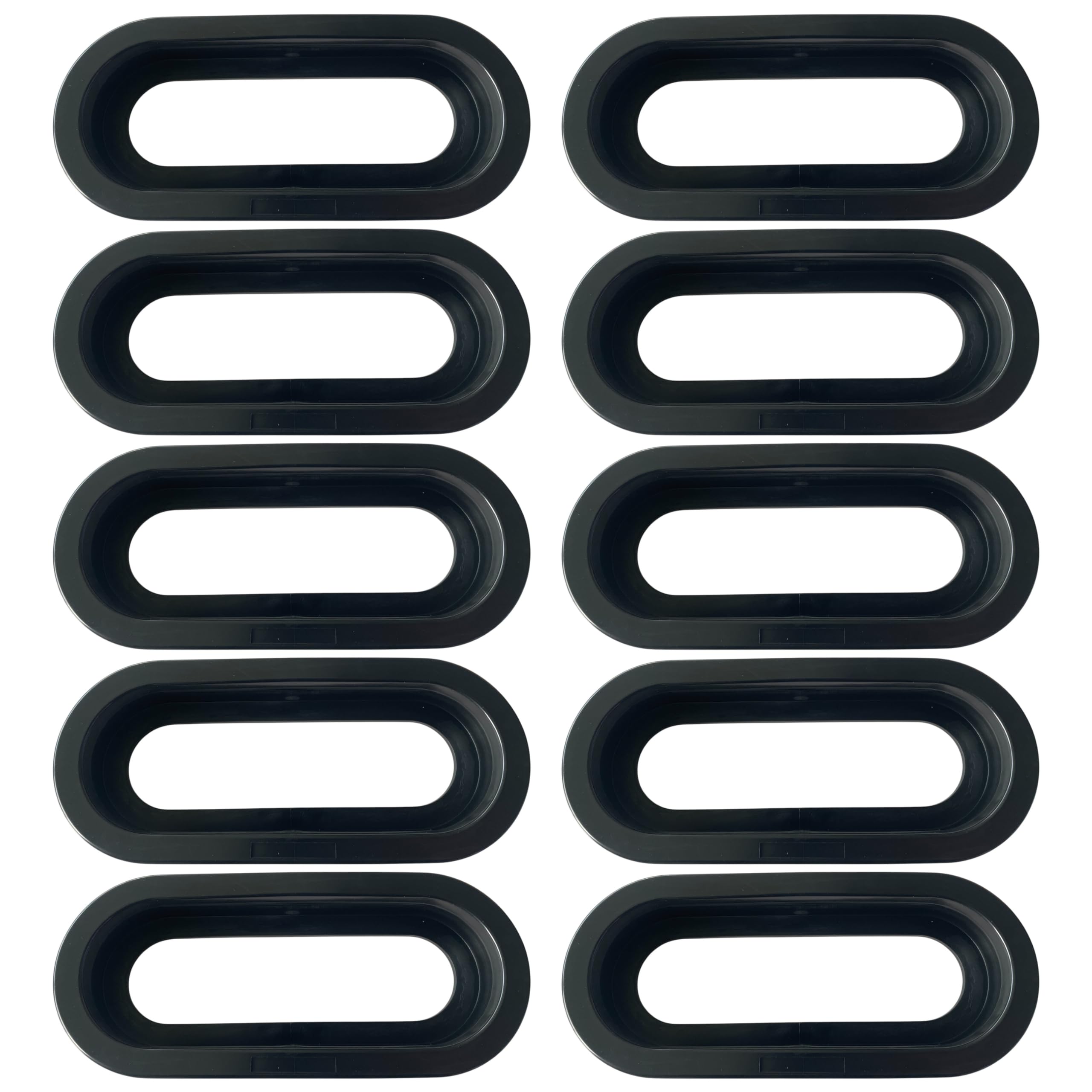 All Star Truck Parts 6-inch oval grommet pack ready for light mounting