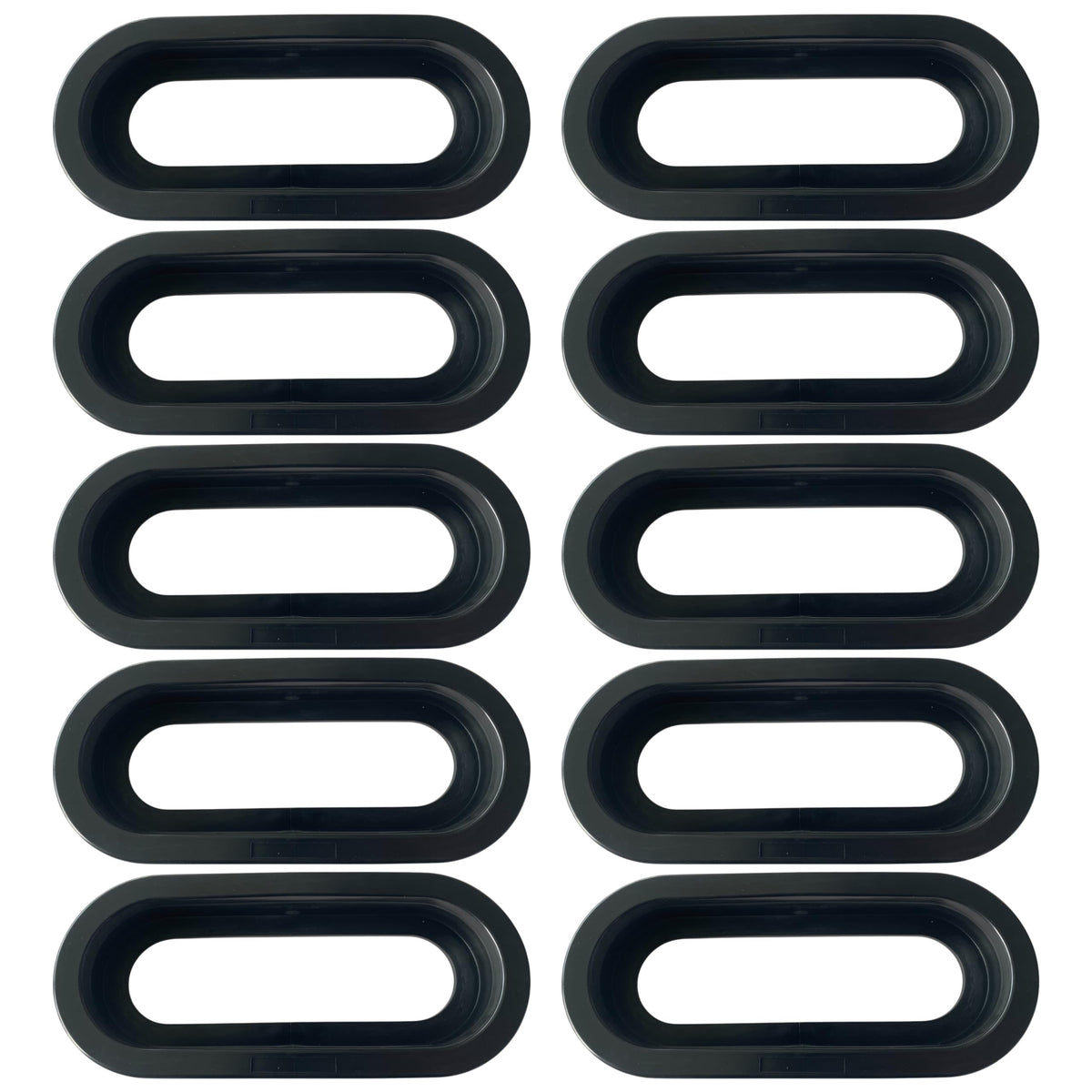 All Star Truck Parts 6-inch oval grommet pack ready for light mounting