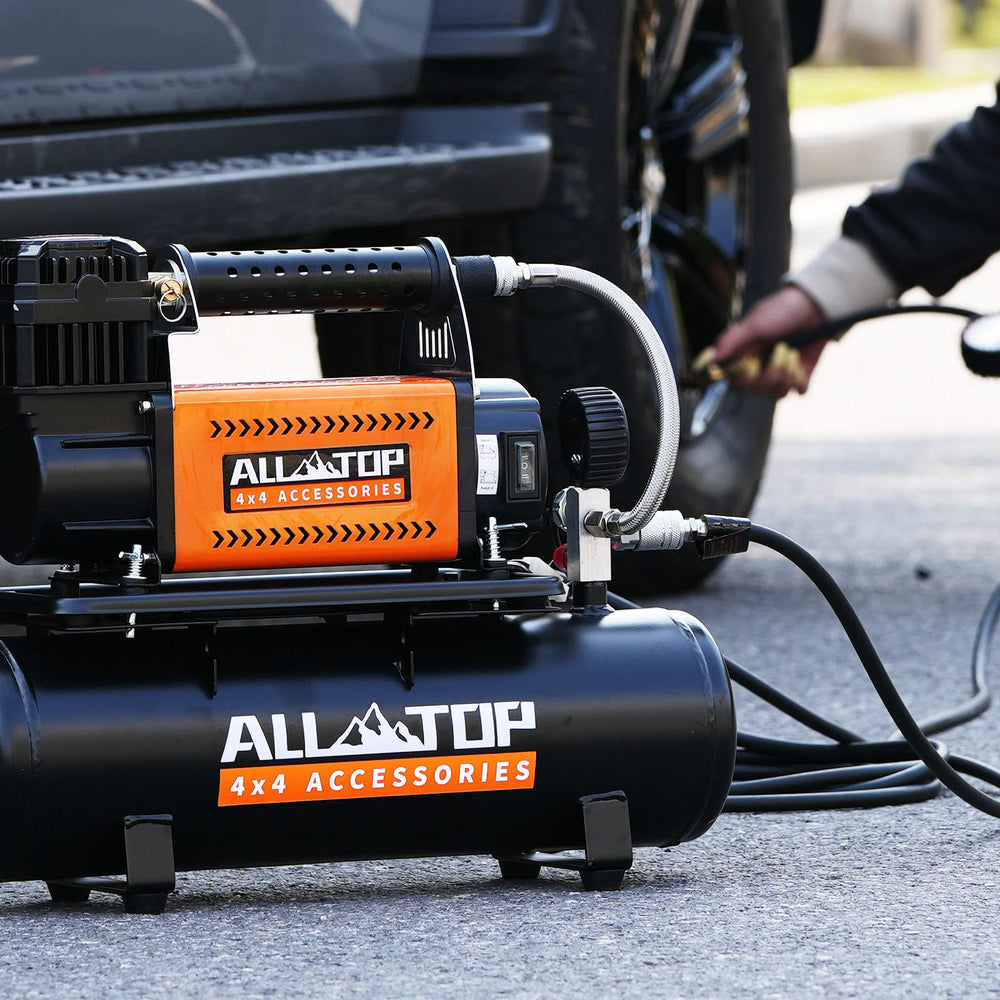 ALL-TOP 26ft rubber hose reaches distant tires without repositioning