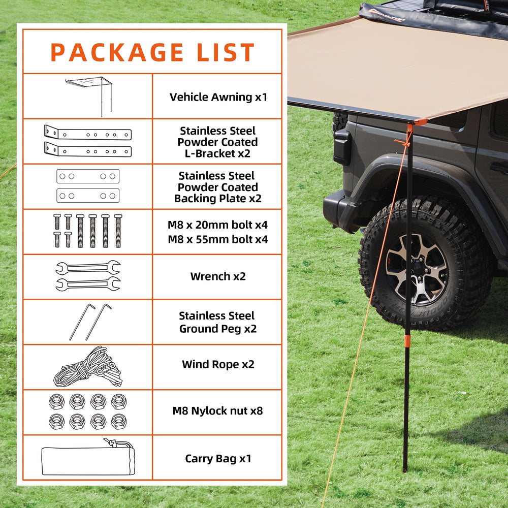 ALL-TOP weatherproof storage bag in rugged outdoor setting.