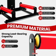 All4DETAIL stand dimensions reveal ergonomic height for comfortable wheel work