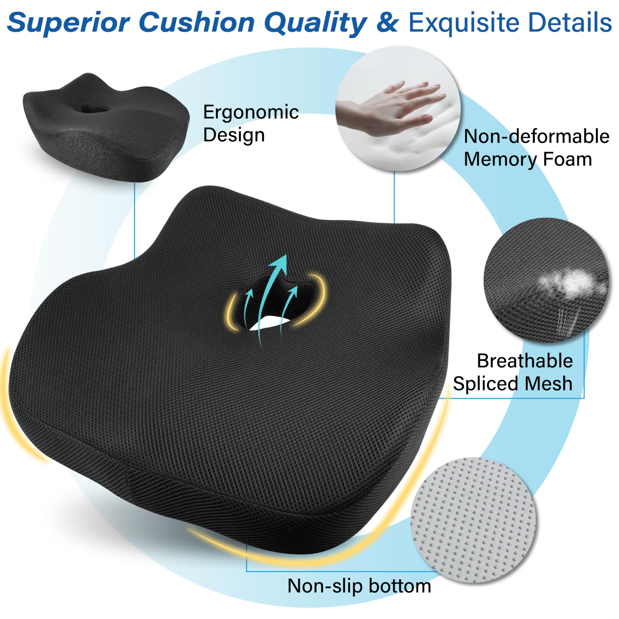 Allaboutsla car seat cushion wheelchair seat compatibility for mobility users