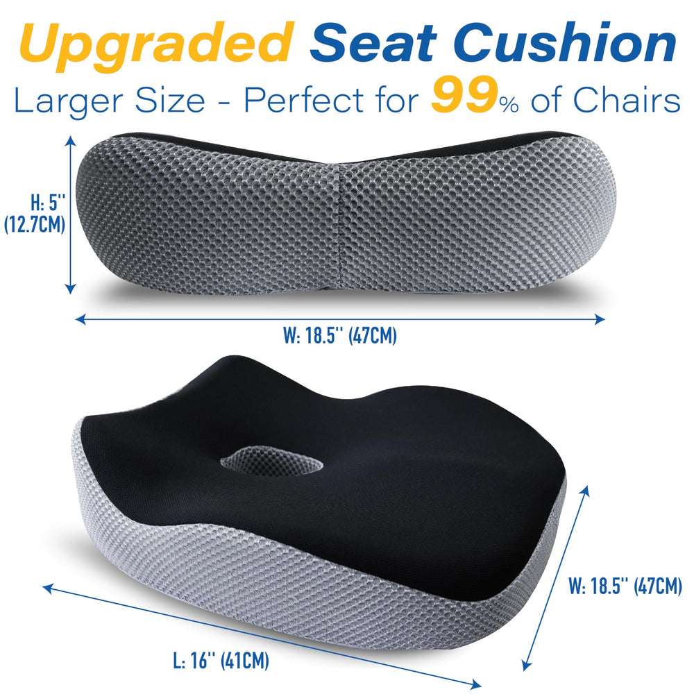 Allaboutsla non-slip bottom keeps the pillow securely in place during drives.