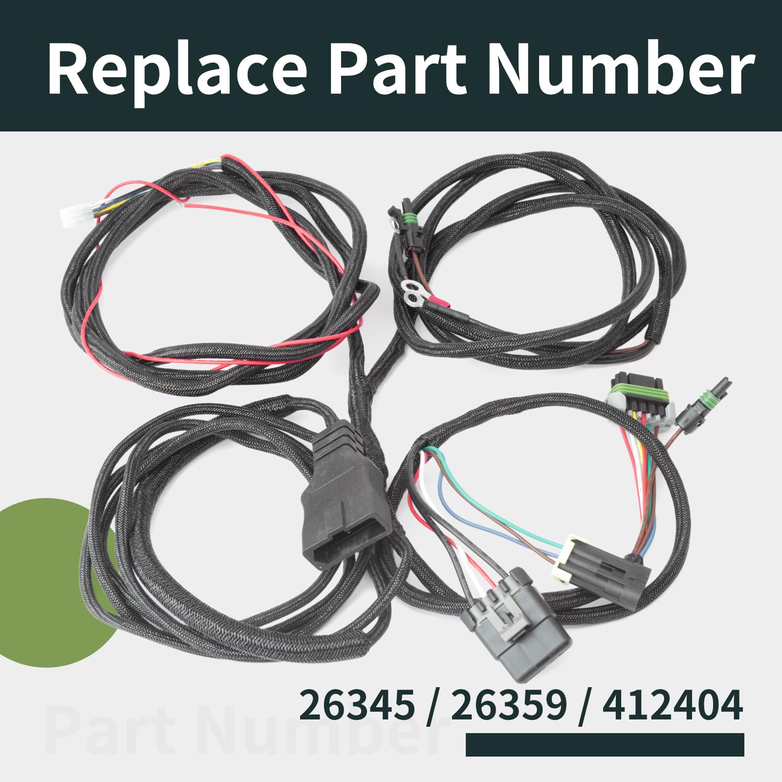 ALLCSM 26345 3-pin connector for reliable plow power